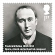Britons of distinction first class stamp Frederick Delius