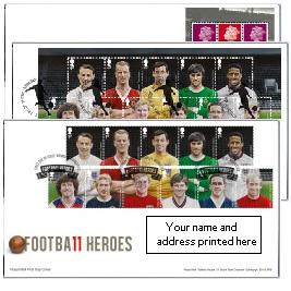 Football Heroes "Your name and address printed here"