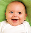 Smiling baby