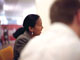 Woman in office
