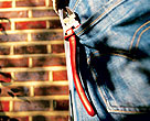 Pliers in pocket