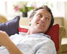 Man relaxing
