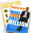 two book covers, books about economics for small businesses