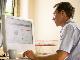 Man working on computer