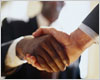 Shaking hands