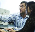 Man at computer