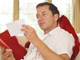 Man reading statement
