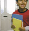 Boy with mail