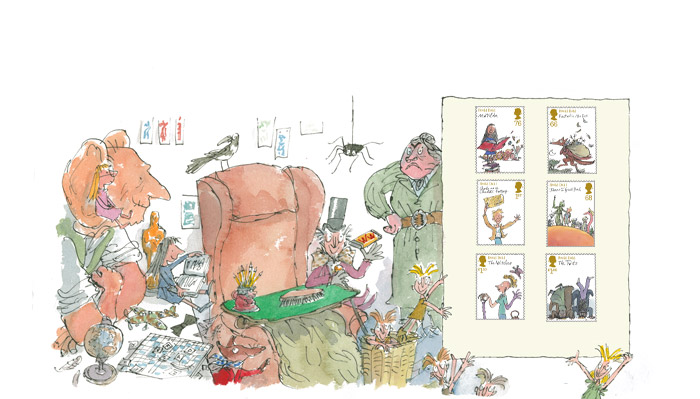 Roald Dahl Stamps