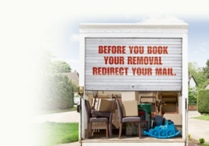 Before you book your removal, redirect your mail