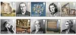 Britons of Distinction set of ten First Class Stamps