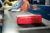 Parcels on conveyor belt