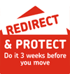 Redirect & protect - do it 3 weeks before you move