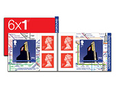 One Boston Manor Art Deco station stamp, one opened stamp book with London Underground stamps and Machin Definitives and one closed stamp book.