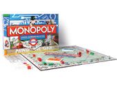 One London Underground Monopoly board game.