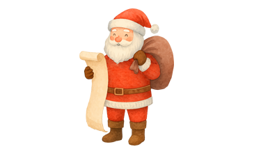 Santa illustration