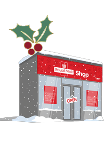 royal mail shops christmas