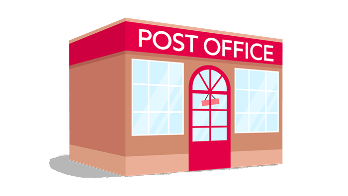 Post office illustration