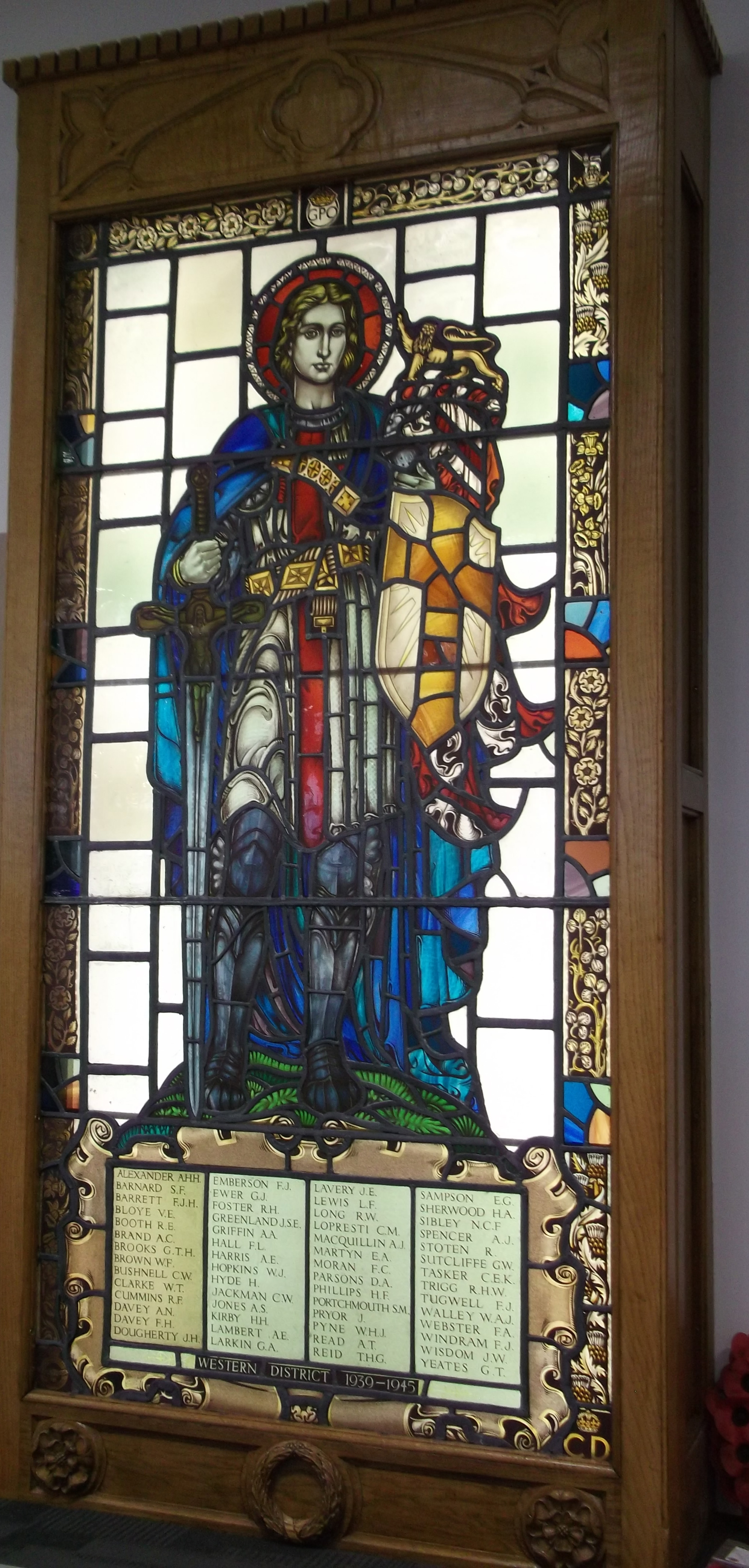 London Western Postal District (Paddington) War Memorial