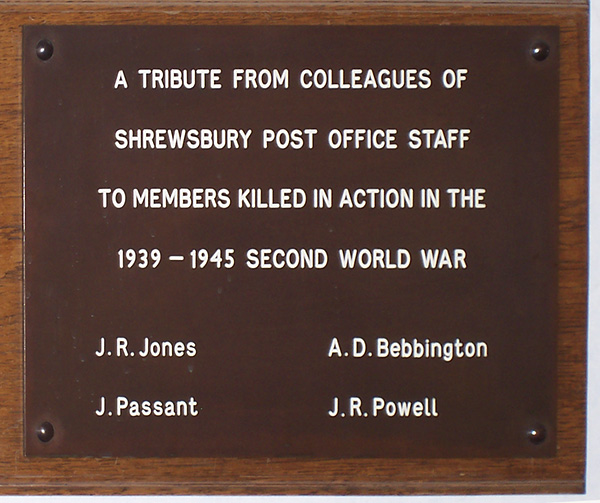 Shrewsbury War Memorial
