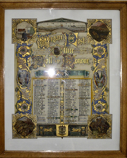 Wigan Post Office War Memorial