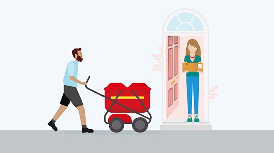 nearest post office that prints labels