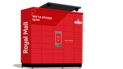  Royal Mail red locker